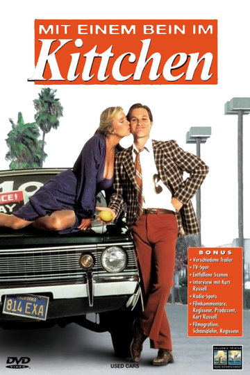Poster Mit einem Bein im Kittchen