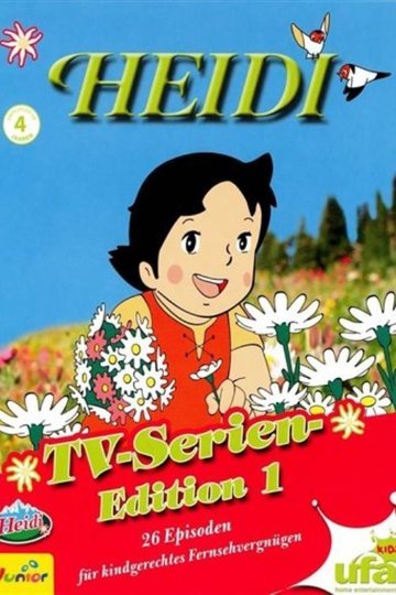 Poster Heidi in den Bergen
